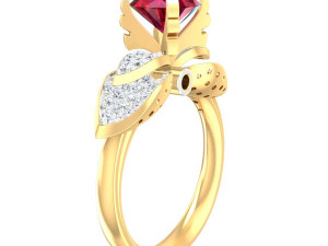 cocktail ring for ladies 3D Model