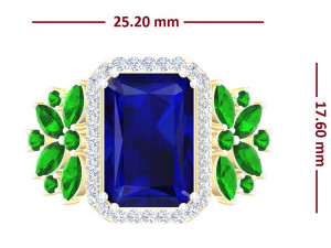 cocktail ring for ladies 3D Model
