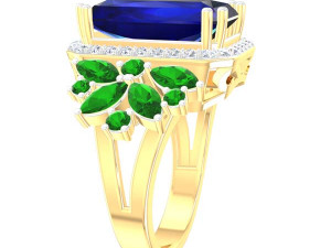 cocktail ring for ladies 3D Model