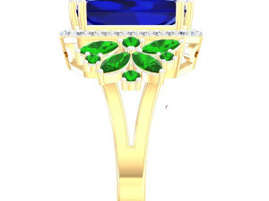 cocktail ring for ladies 3D Model