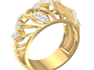 cocktail ring for ladies Modelo 3D