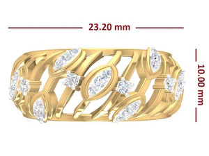 cocktail ring for ladies 3D Model
