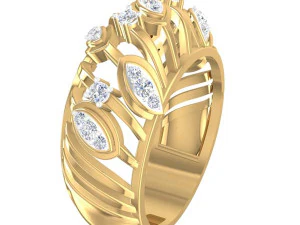 cocktail ring for ladies 3D Model