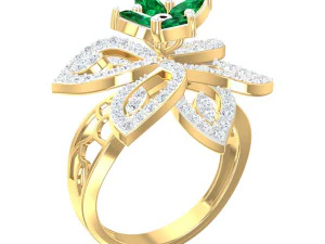 cocktail ring for ladies 3D Model