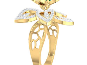 cocktail ring for ladies 3D 모델