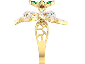 cocktail ring for ladies 3D 모델