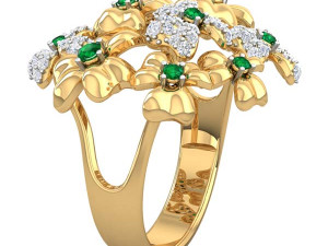 cocktail ring for ladies 3D मॉडल