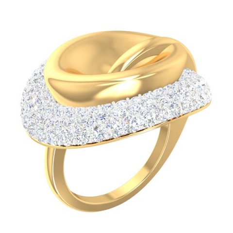 cocktail ring for ladies 3D Модель .c4d .max .obj .3ds .fbx .stl .blend 