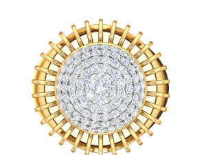 cocktail ring for ladies 3D Model