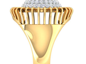 cocktail ring for ladies 3D Model