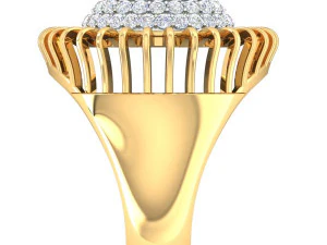 cocktail ring for ladies 3D Model