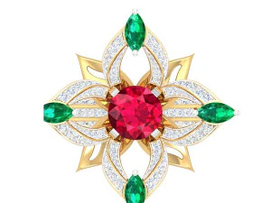 cocktail ring for ladies 3D Model