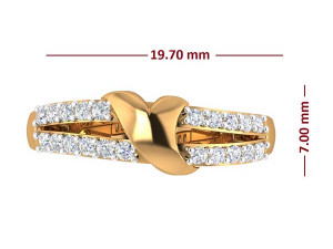 cocktail ring for ladies 3D Модель