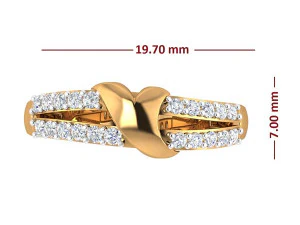cocktail ring for ladies 3D Model