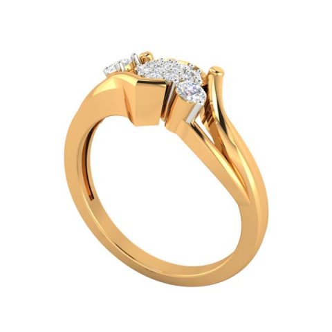 cocktail ring for ladies Modelo 3D .c4d .max .obj .3ds .fbx .stl .blend 