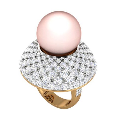 cocktail ring for ladies Model 3D .c4d .max .obj .3ds .fbx .stl .blend 