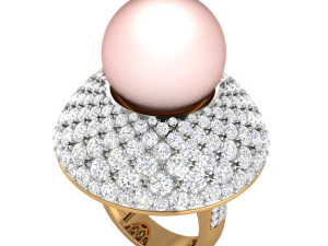 cocktail ring for ladies 3D Модель