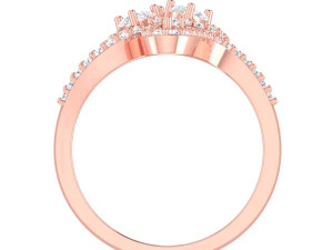 cocktail ring for ladies 3D Model