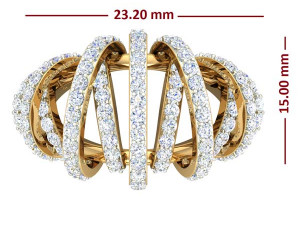 cocktail ring for ladies 3D Model