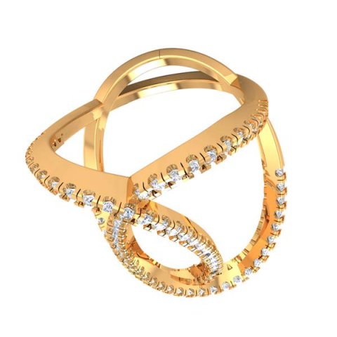 cocktail ring for ladies 3D Модель .c4d .max .obj .3ds .fbx .stl .blend 