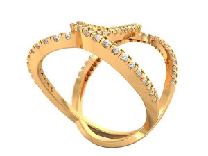 cocktail ring for ladies 3D Model