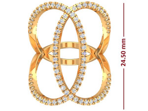 cocktail ring for ladies 3D Модель