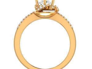 cocktail ring for ladies 3D 模型