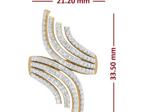 cocktail ring for ladies 3D Model