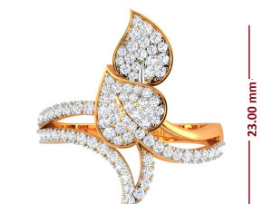 cocktail ring for ladies 3Dモデル