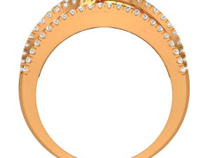 cocktail ring for ladies 3D Model