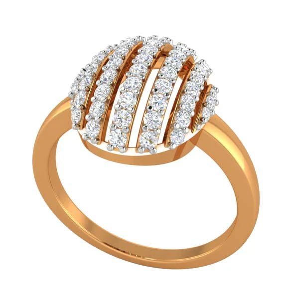 cocktail ring for ladies 3D Model .c4d .max .obj .3ds .fbx .stl .blend 