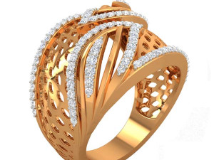 cocktail ring for ladies Modelo 3D