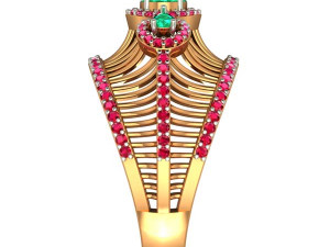 cocktail ring for ladies 3D Модель