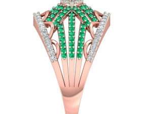 cocktail ring for ladies Modèle 3D