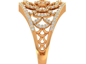 cocktail ring for ladies Modelo 3D