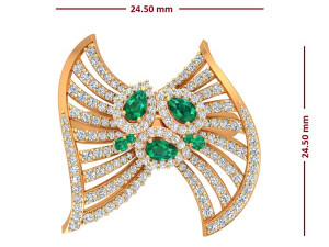 cocktail ring for ladies 3D 모델