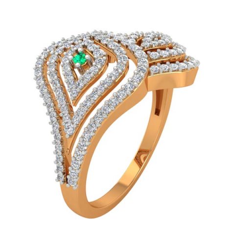 cocktail ring for ladies Modelo 3D .c4d .max .obj .3ds .fbx .stl .blend
