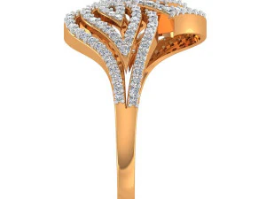 cocktail ring for ladies 3D Model