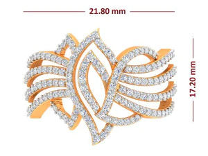 cocktail ring for ladies 3D Print Model