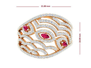 cocktail ring for ladies 3D Print Model