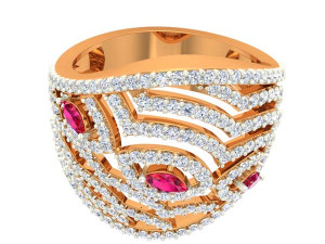 cocktail ring for ladies 3D Print Model