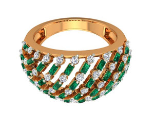 cocktail ring for ladies Modèles 3D en vedette