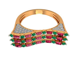 cocktail ring for ladies 3D Print Model