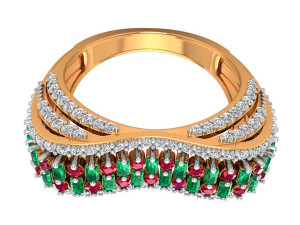 cocktail ring for ladies Modèles 3D en vedette