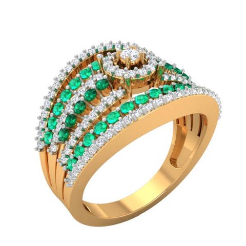 cocktail ring for ladies Modèles 3D en vedette .c4d .max .obj .3ds .fbx .stl .blend 