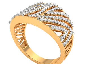 cocktail ring for ladies 3Dプリントモデル