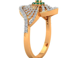 cocktail ring for ladies 3D Print Model