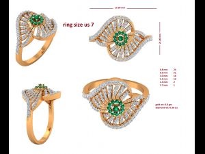 cocktail ring for ladies 3D Print Model