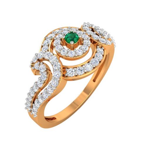 cocktail ring for ladies 3D 프린트 모델 .c4d .max .obj .3ds .fbx .stl .blend 
