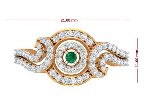 cocktail ring for ladies 3D 프린트 모델